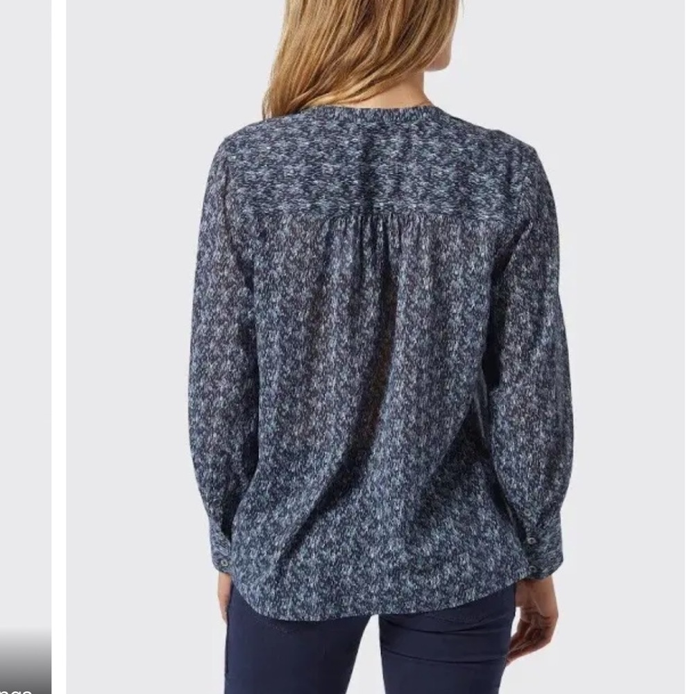 NWT Joie Dracha Tie Neck Blouse - Picture 6 of 15